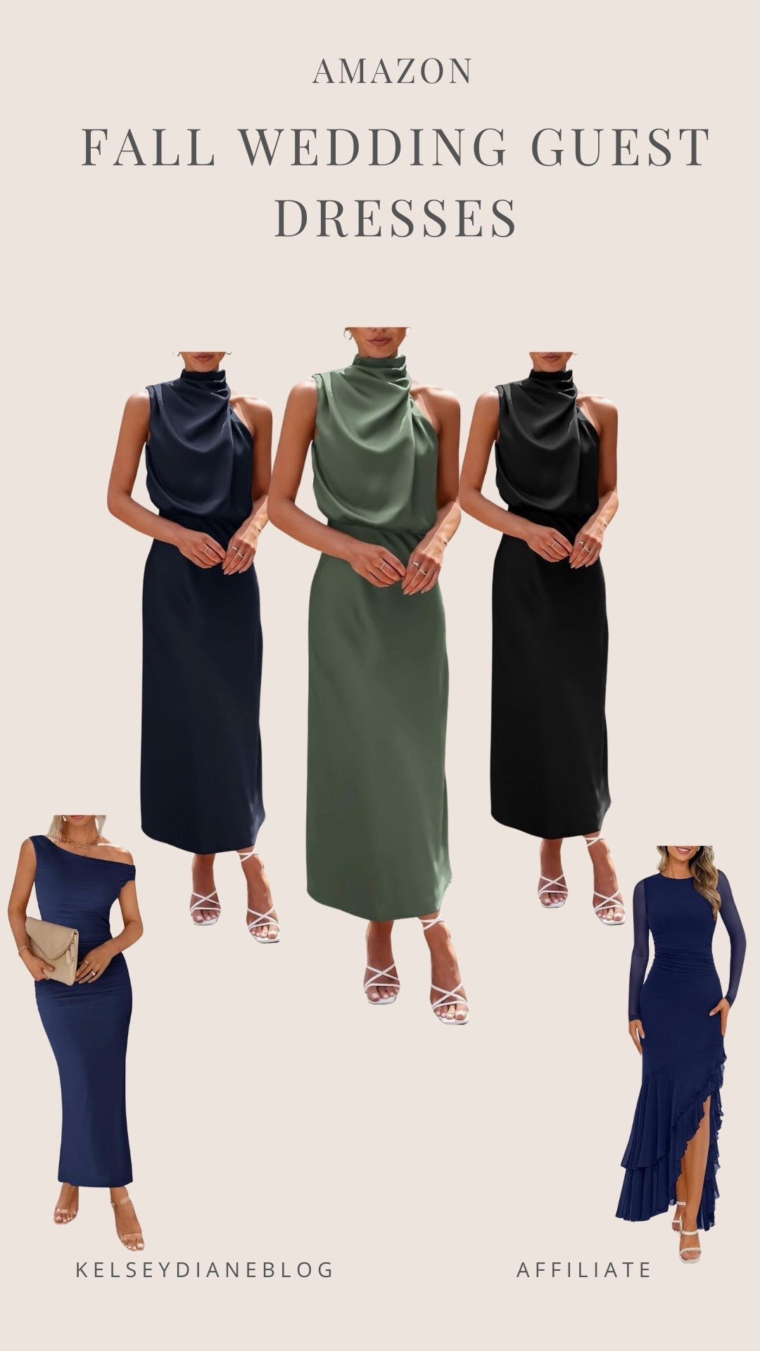 Amazon Fall Wedding Guest Dresses - Silky, Off the shoulder, and Long sleeve dresses from Amazon. #Amazon #Wedding #Bridesmaid #Weddingguest #Dresses

#LTKcanada #LTKdresses #LTKwedding