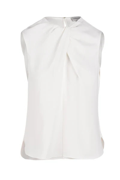 Sleeveless Ginger Blouse - Ivory | Charlotte Brody