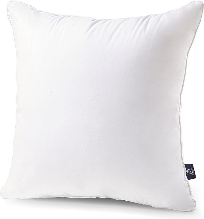 Phantoscope 22x22 Pillow Insert - Throw Pillow Insert with 100% Cotton Cover - 22 Inch Square For... | Amazon (US)