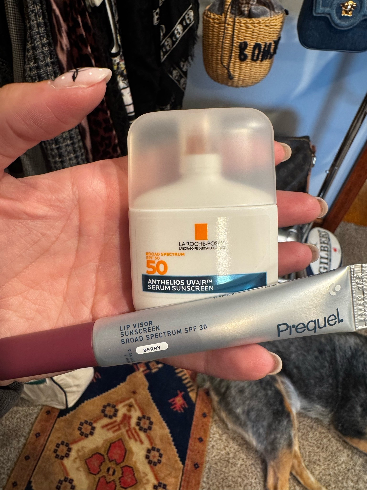 Wear your SPF! I am absolutely obsessed with the La Roche Posay serum sunscreen - literally feels like nothing on your skin, no white cast or oily residue! Also love the Prequel SPF lip gloss!

#LTKBeauty