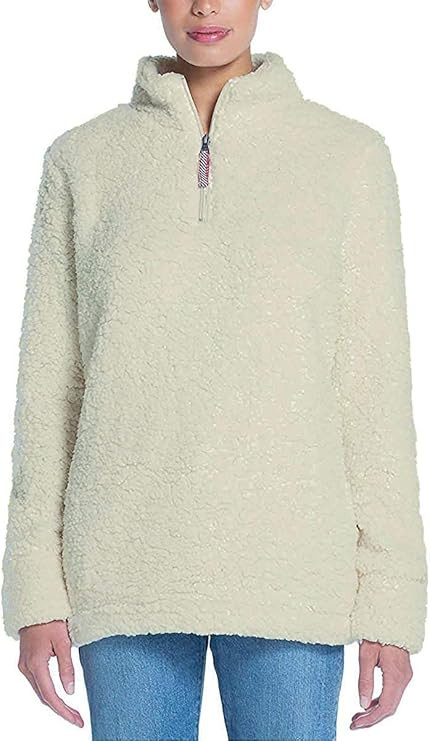 Weatherproof Vintage Women's Frosty Tipped Sherpa Pullover | Amazon (US)