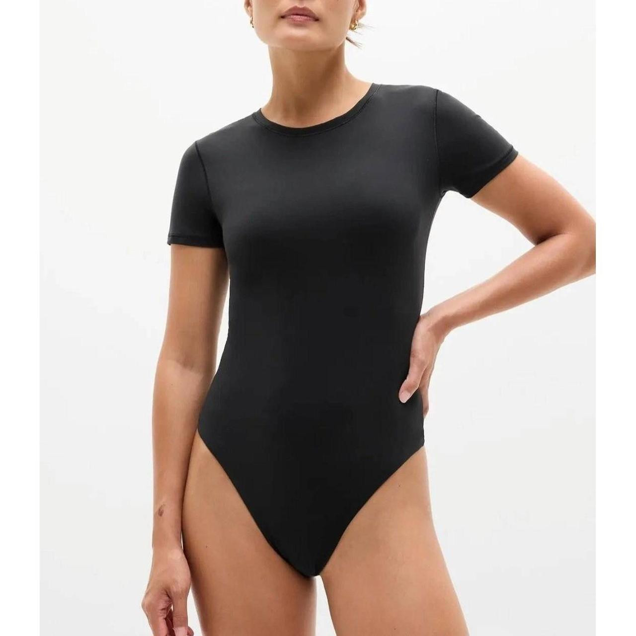 Athleta Women's Bodysuit - Black - 30B | Depop US