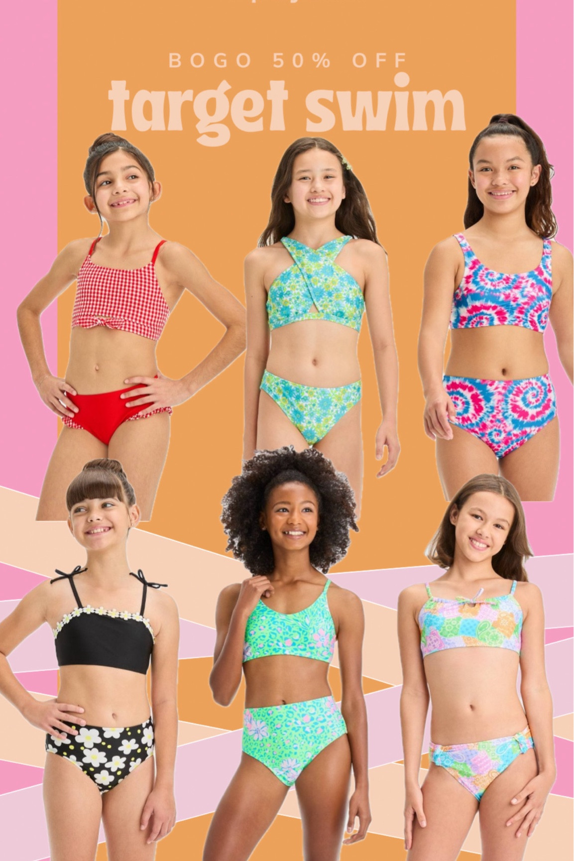 BOGO 50% off girls swimsuits at targett

#LTKSaleAlert #LTKSwim #LTKKids