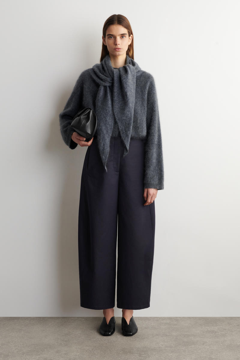 Verkürzte Baumwollhose Mit Barrel-Bein | COS (EU)