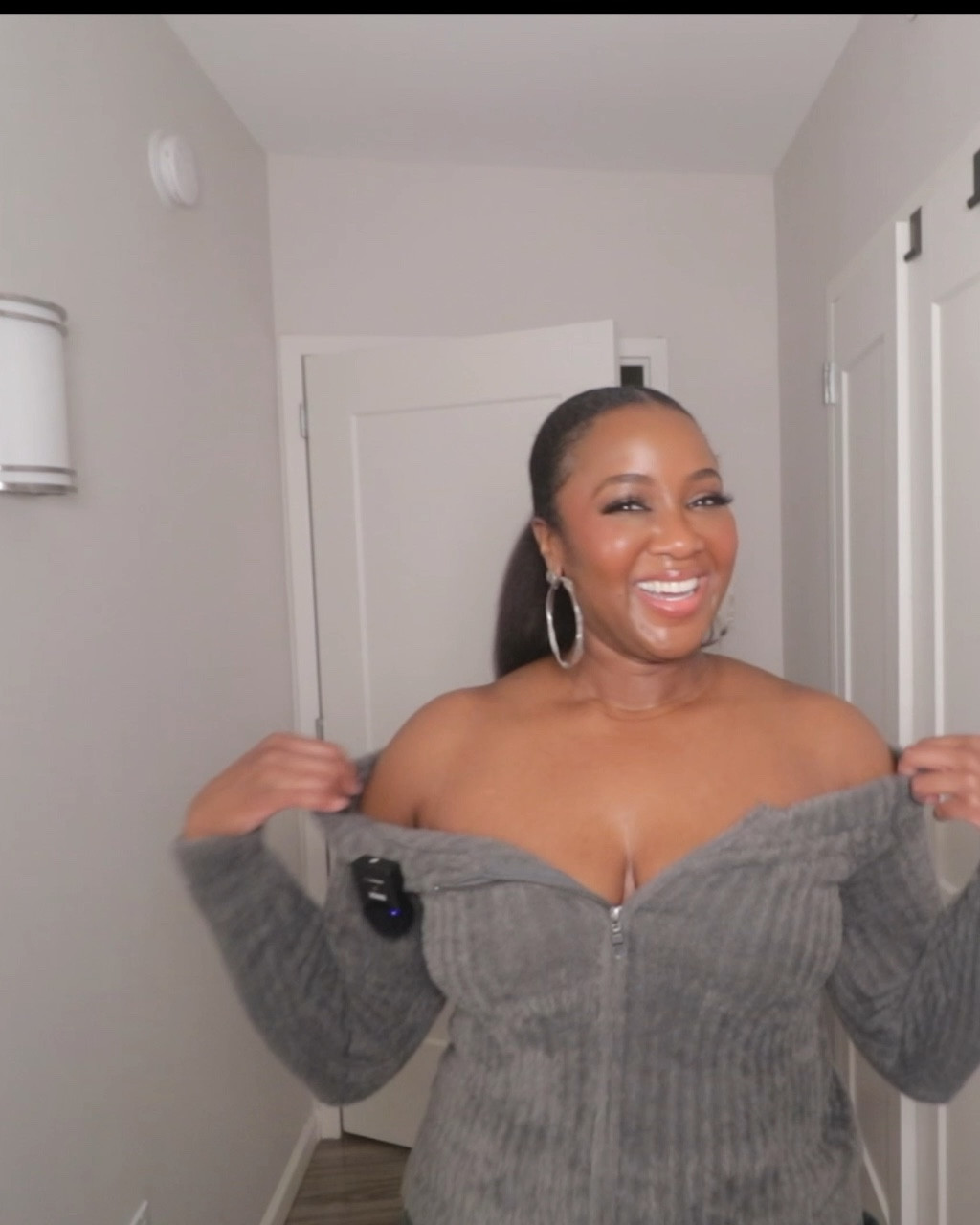 Cute off the shoulder sweater from Urban Outfitters. Wearing XL

#LTKmidsize #LTKover40 #LTKHolidaySale