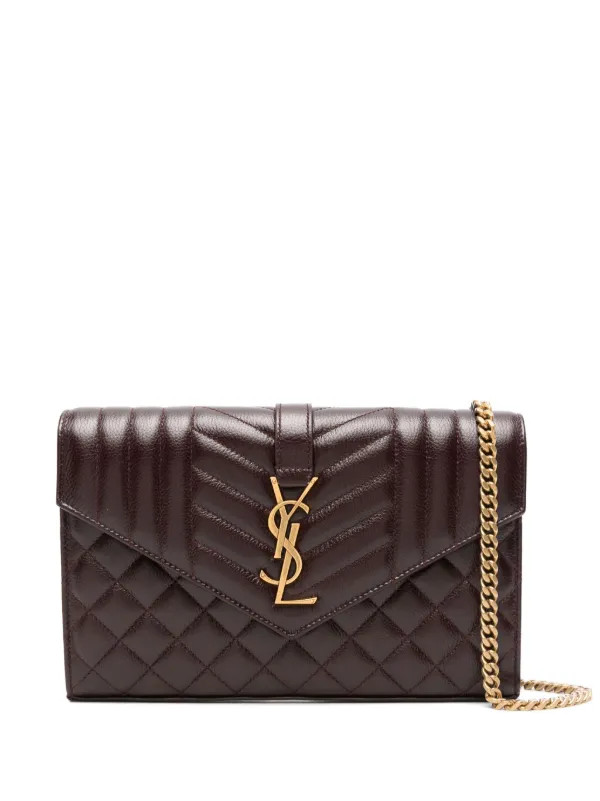 Saint Laurent Cassandre-logo Cross Body Bag - Farfetch | Farfetch Global