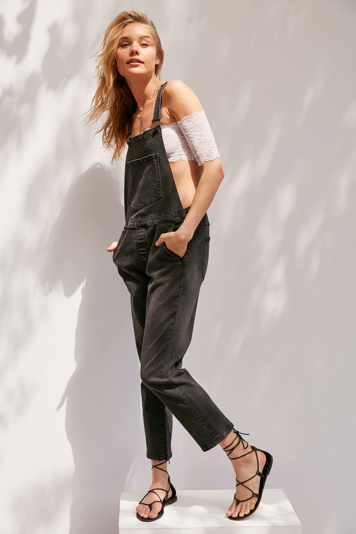 BDG Slim Crop Overall | Urban Outfitters US