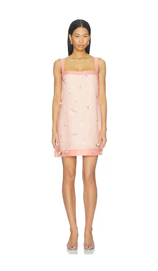 Sumi Sleeveless Mini Dress in Bubblegum | Revolve Clothing (Global)