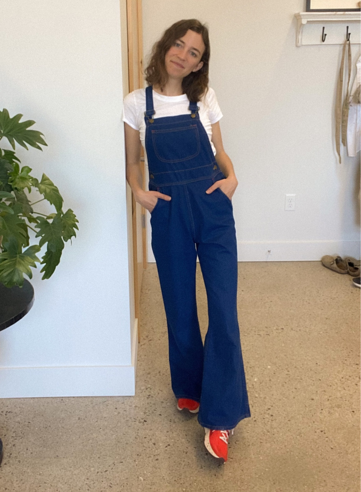 Learning I own a lot of blue and white 🤷🏽‍♀️ flare overalls old from Christy Dawn, linking similar!

#LTKfamily #LTKshoecrush