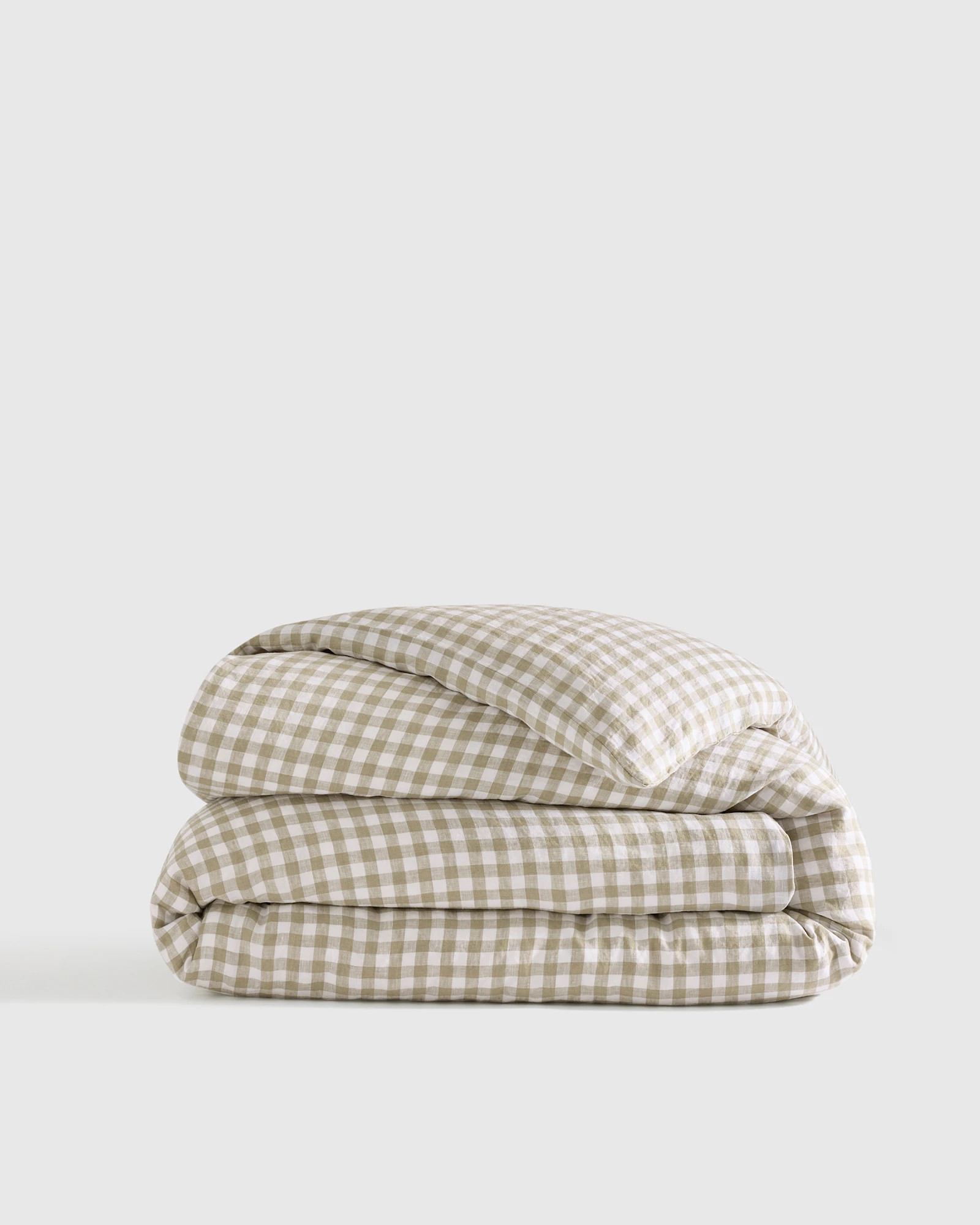 Quince | European Linen Duvet Cover in Sand Size Twin | Quince