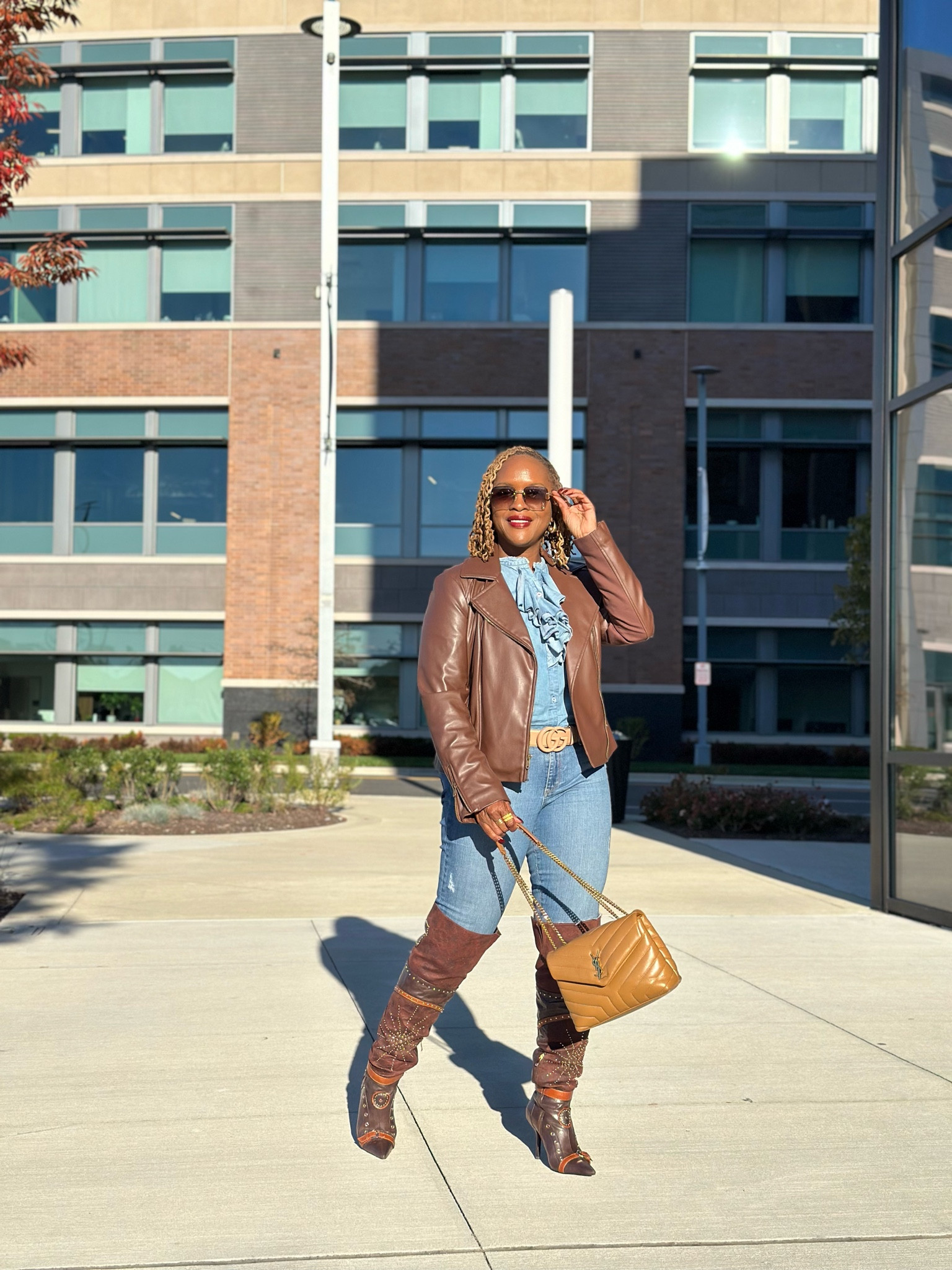 Double denim for falll

#LTKStyleTip #LTKShoeCrush #LTKWorkwear