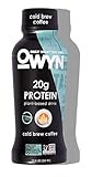 OWYN - 100% Vegan Plant-Based Protein Shakes | Cold Brew Coffee, 12 Fl Oz | Dairy-Free, Gluten-Free, | Amazon (US)