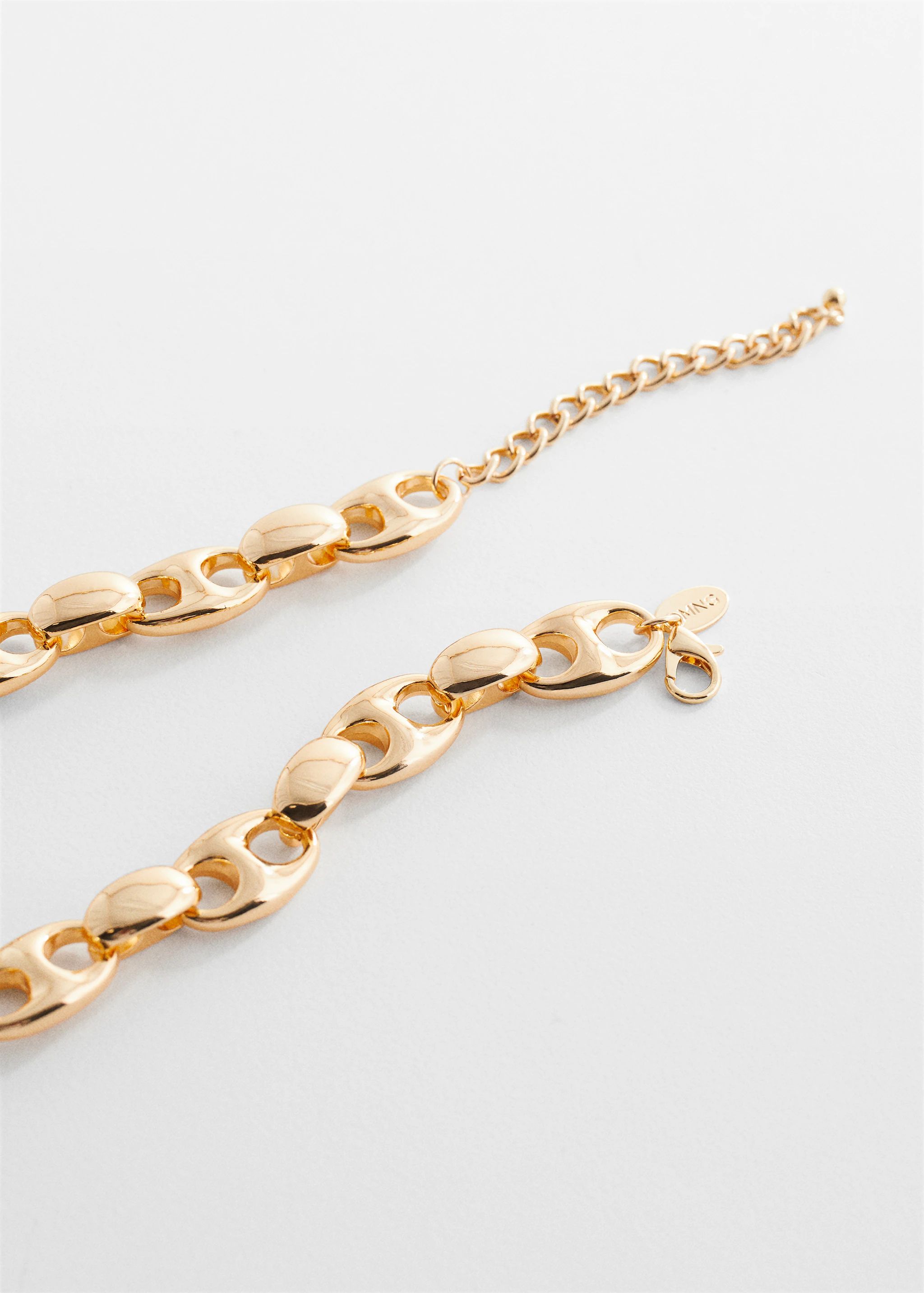 Link chain necklace - Woman | MANGO USA | MANGO (US)