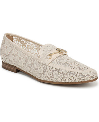 Women's Noella Lace Eyelet Slip On Loafers | Macy's