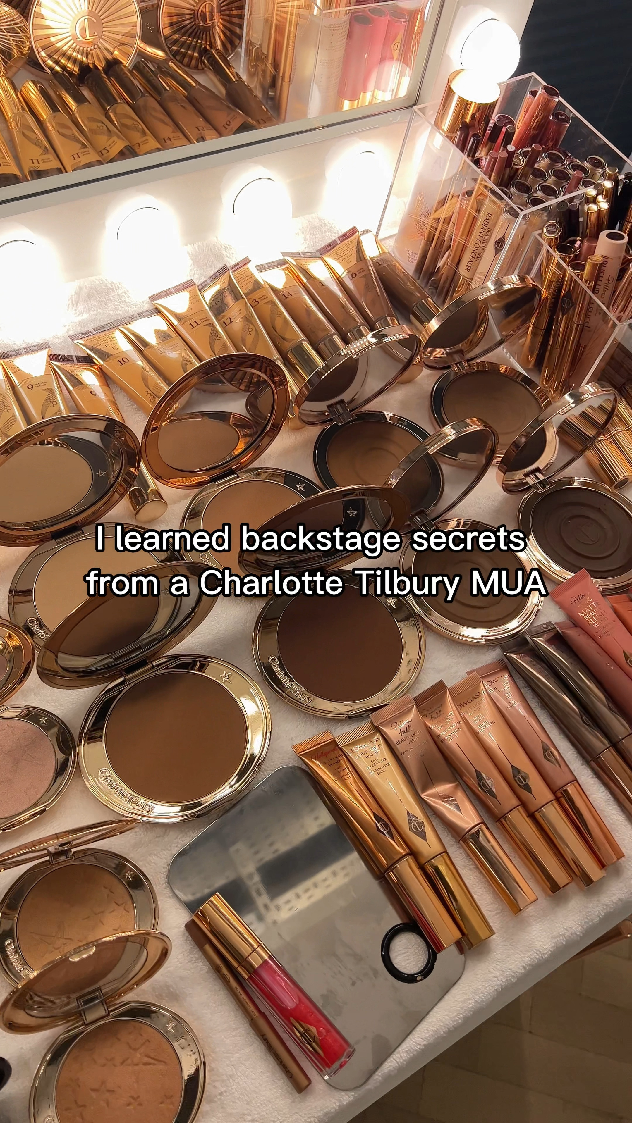 Learning makeup red carpet secrets from a Charlotte Tilbury MUA! 

#LTKGiftGuide #LTKbeauty