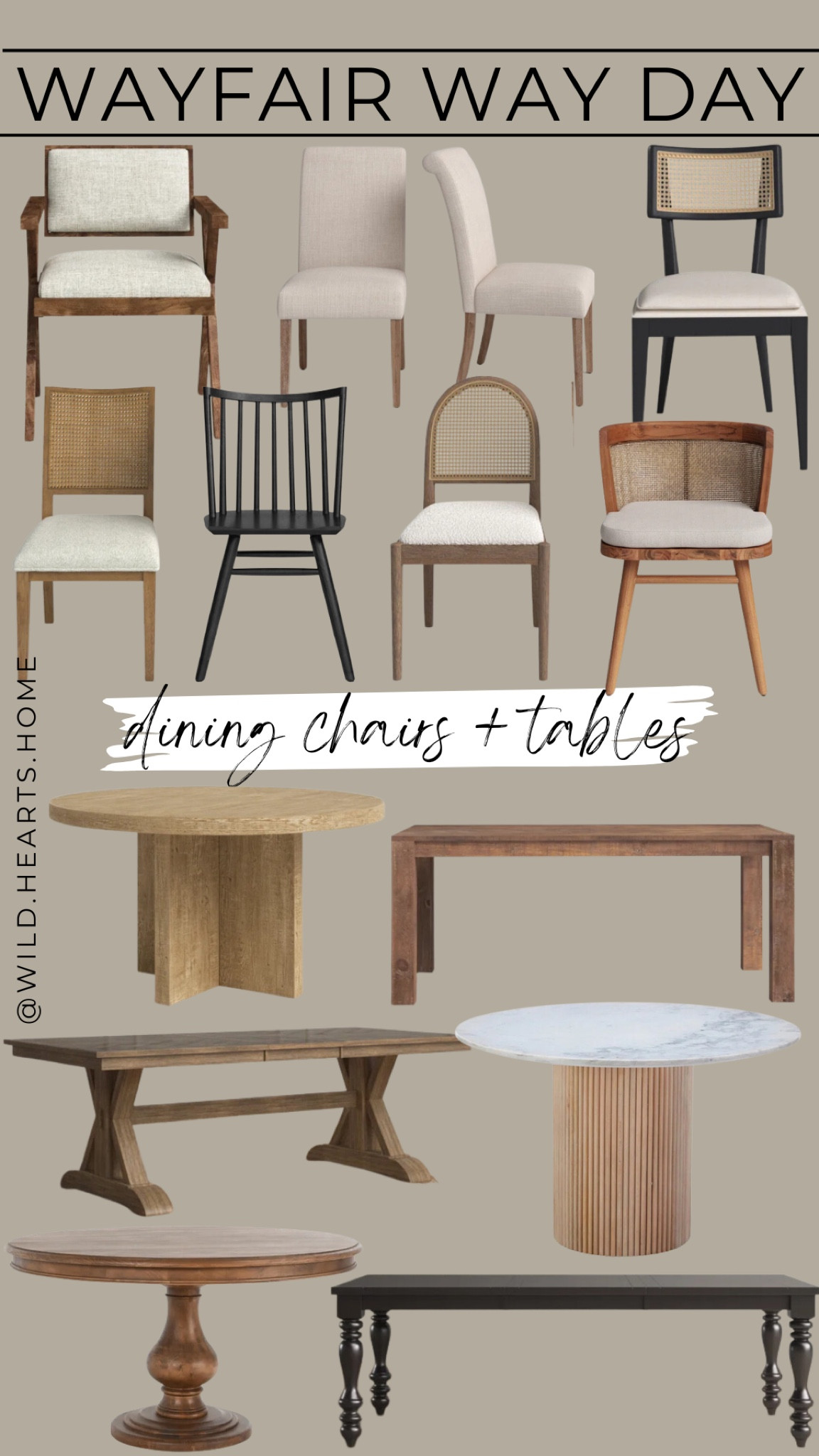 Dining chairs & tables are part of WayDay!!

#LTKxWayDay

#LTKfamily #LTKhome #LTKfindsunder100