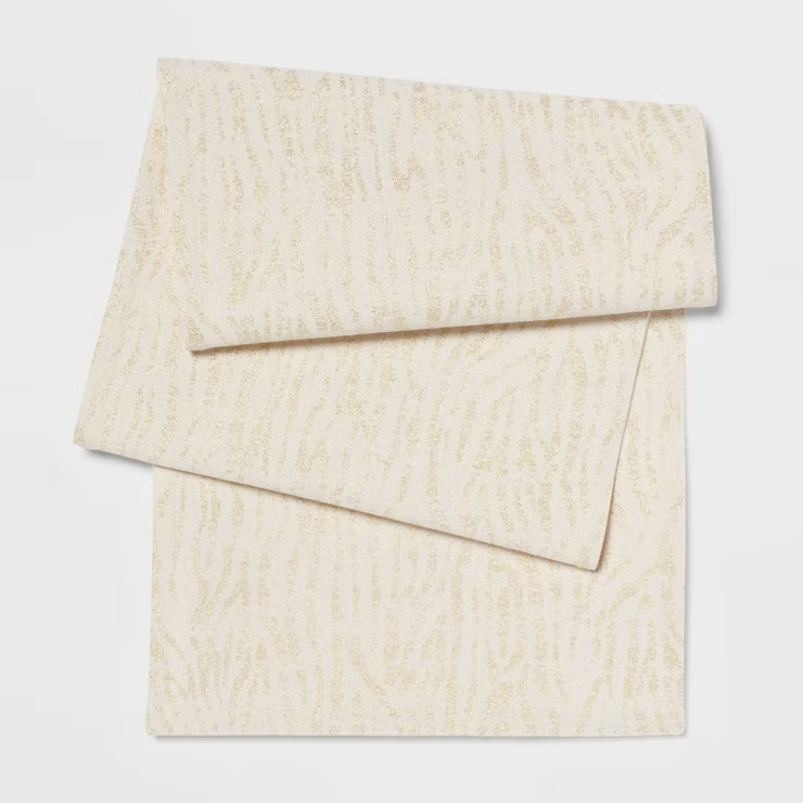 72" x 14" Cotton Manjoux Table Runner - Threshold™ | Target