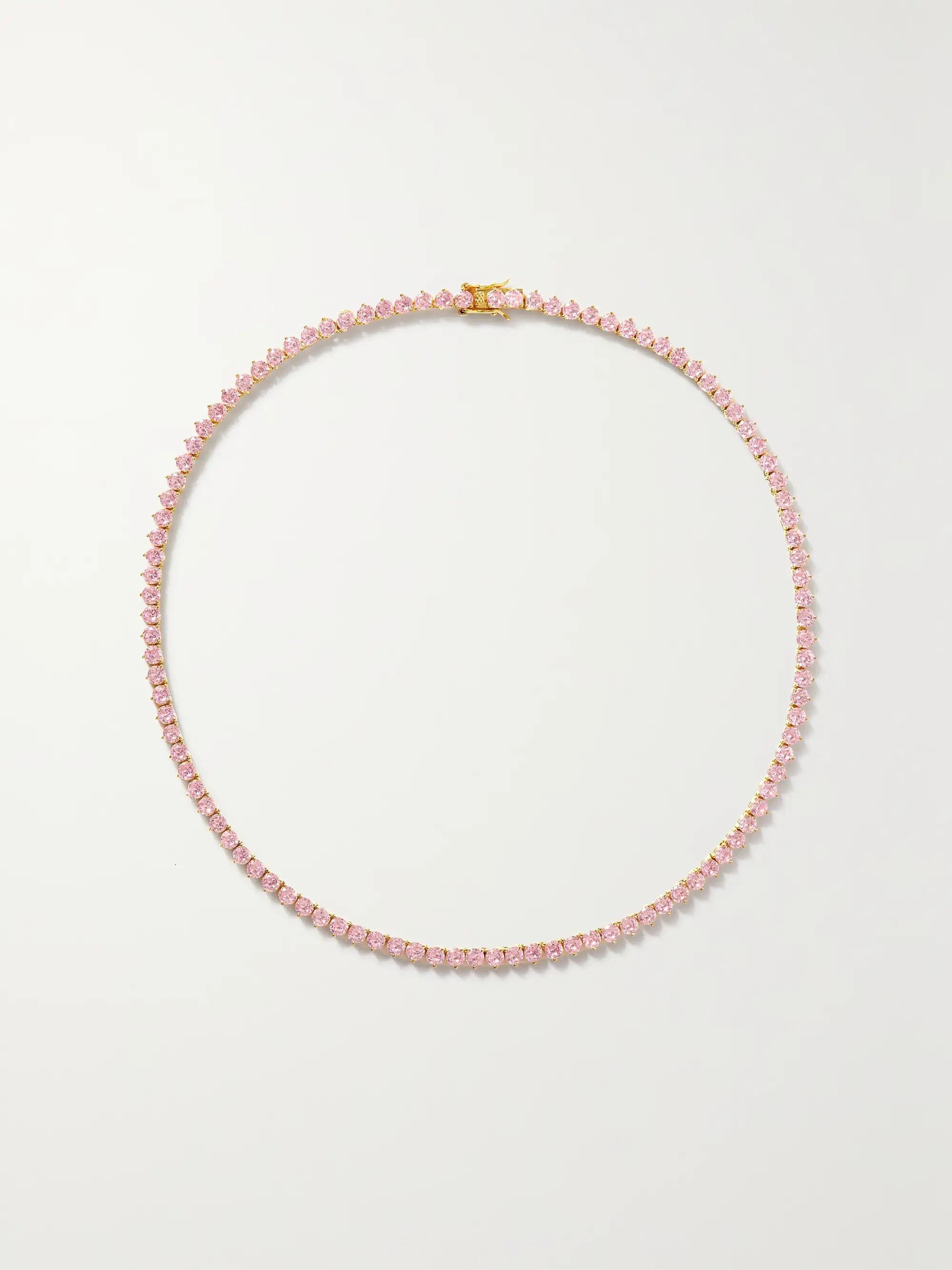 Serena gold-plated cubic zirconia necklace | NET-A-PORTER (US)