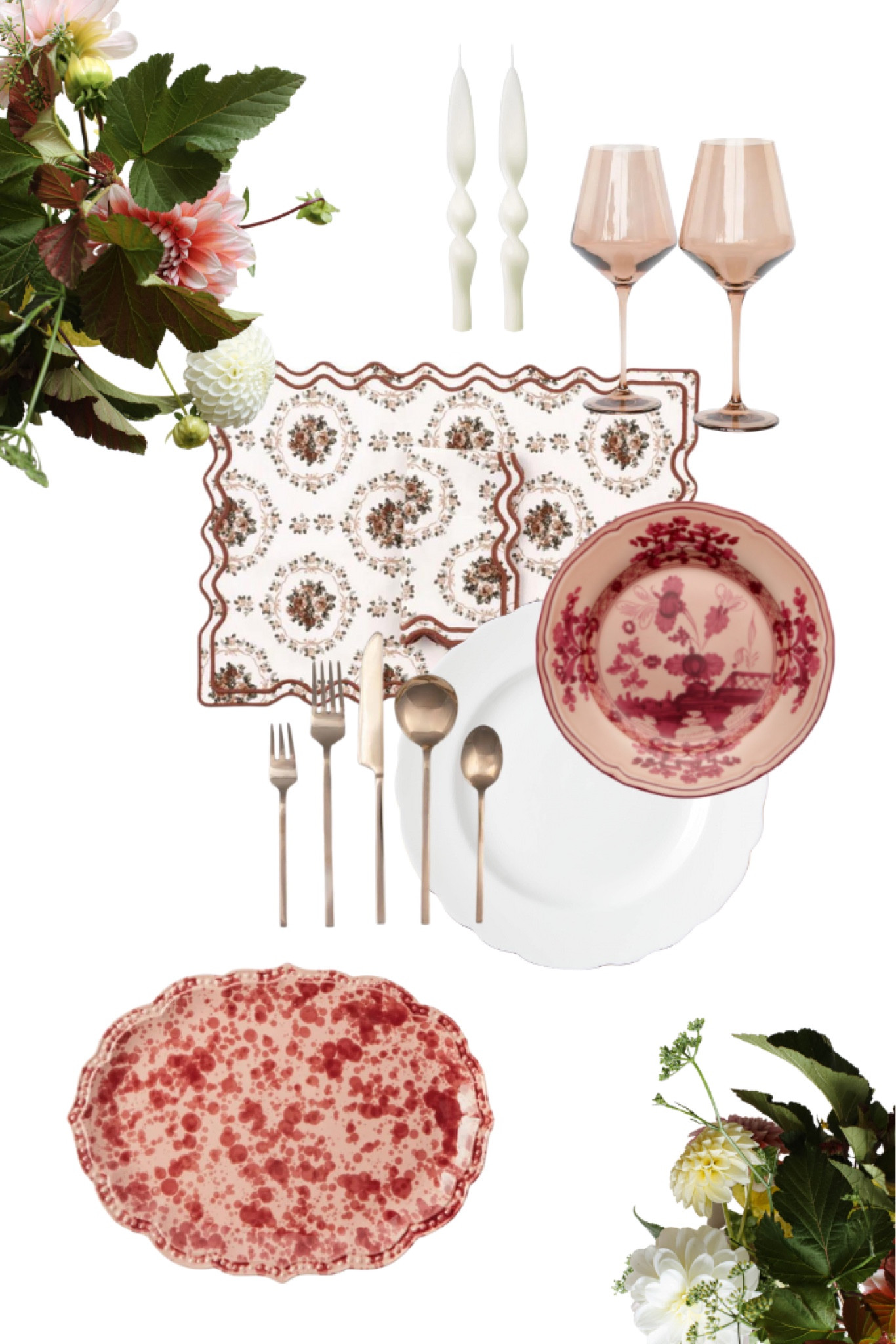 Thanksgiving Table Inspiration: I love combining timeless, neutral pieces with seasonal colors and textures. I recently purchased the CB2 Chelsea plates, and they are great quality for the price; plus you can mix-and-match them with anything!

#LTKHoliday #LTKSeasonal #LTKhome