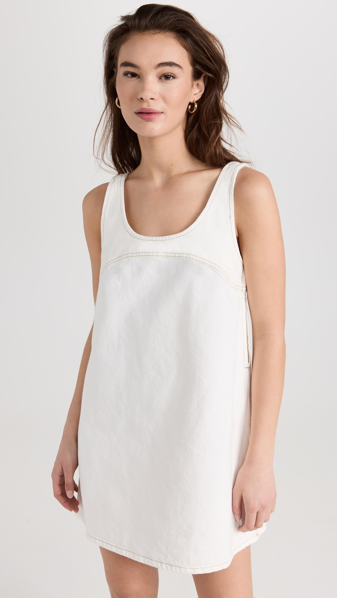 FRAME Micro Flare Denim Dress | Shopbop | Shopbop