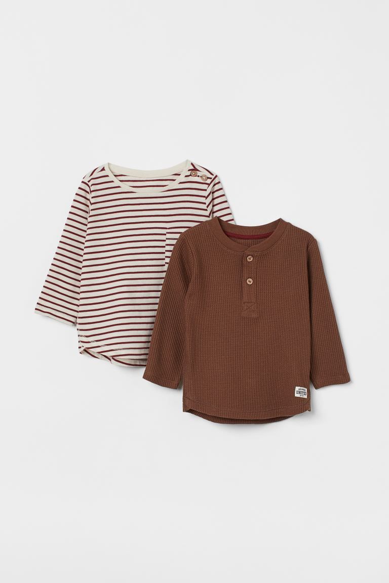 2-pack Jersey Shirts | H&M (US + CA)