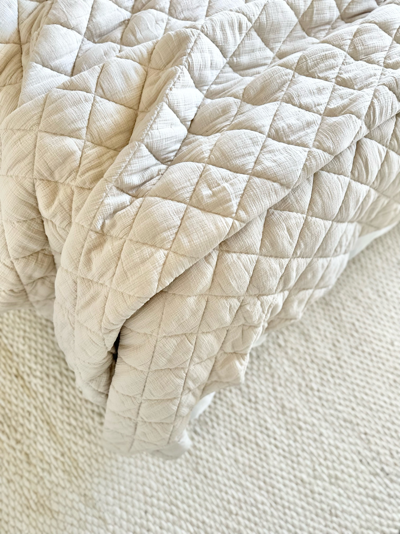 My favorite diamond fluffy is quilt is now available in 3 new colors! White, blue and gray! Shams and quilt are sold separately! Queen and king sizes.

New bedding, diamond quilts, pottery barn dupes, bedroom decor, bedroom ideas, bedroom design, blankets, throw blankets, bedding ideas 

#LTKHome #LTKFindsUnder100