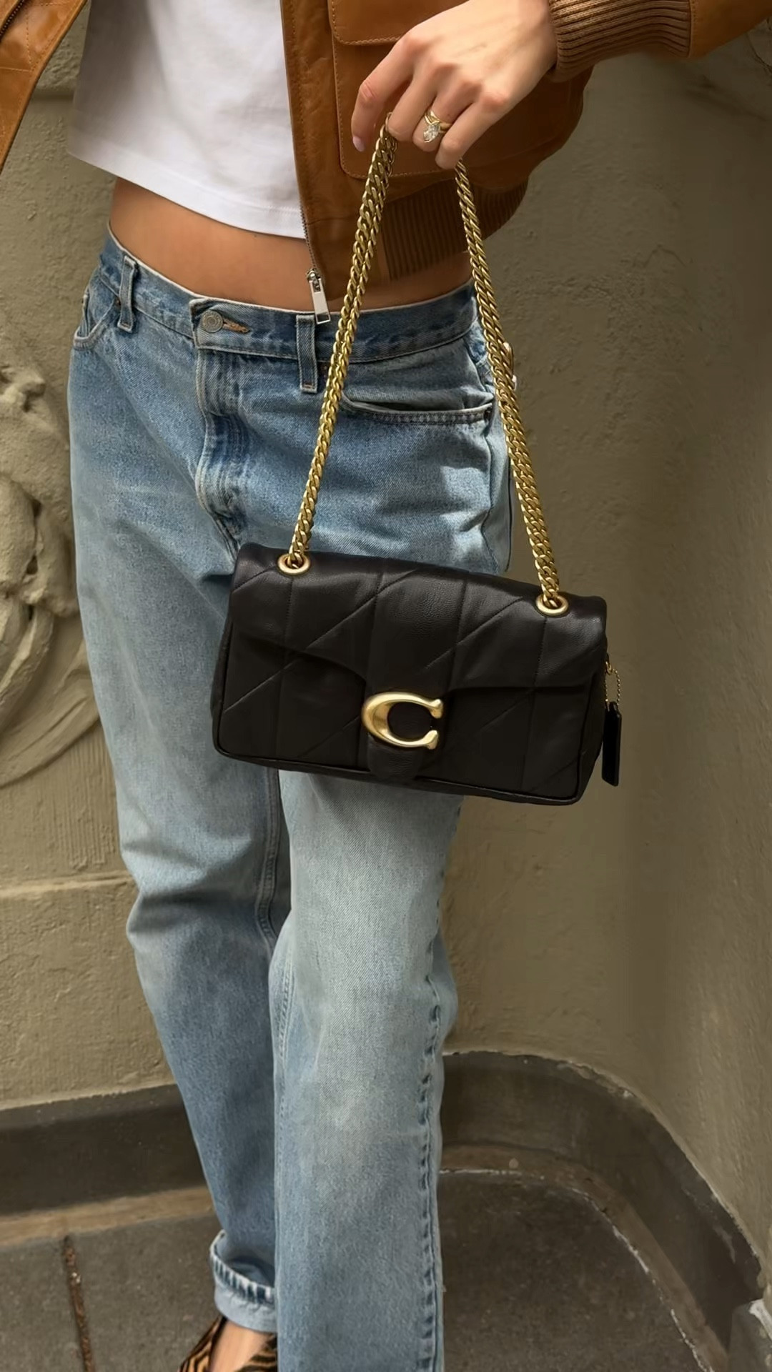 My new favorite bag 🖤 @coach #CoachNY #CoachPartner