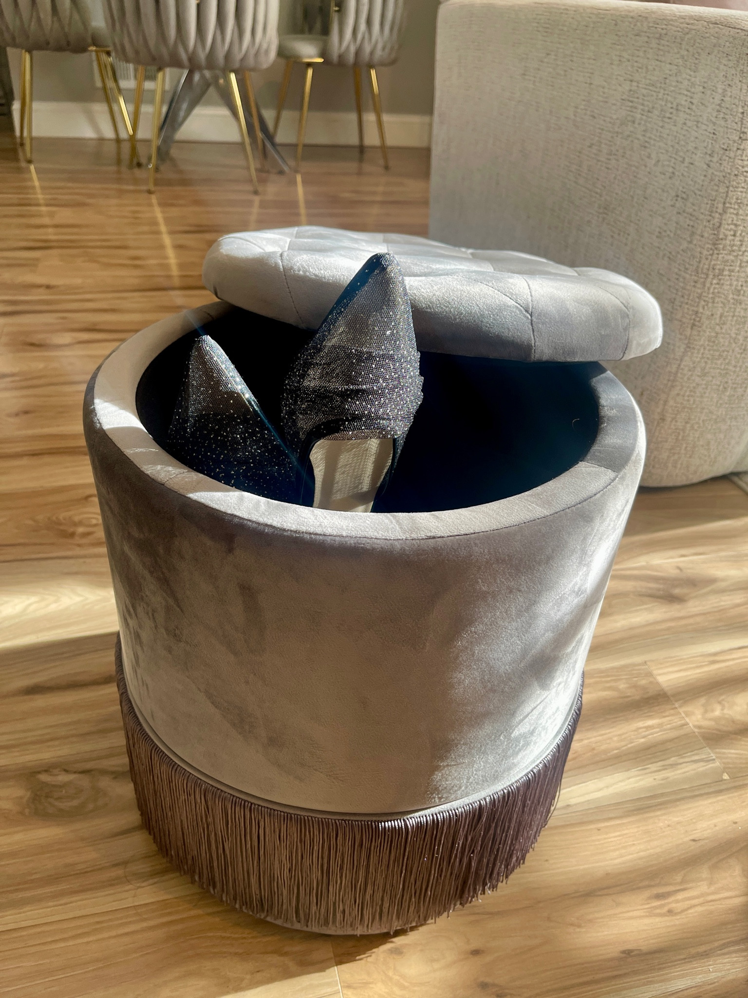 Beautiful Inspire Me Home decor Ottoman with Shoe storage ! 

#LTKFindsUnder50 #LTKHome #LTKU