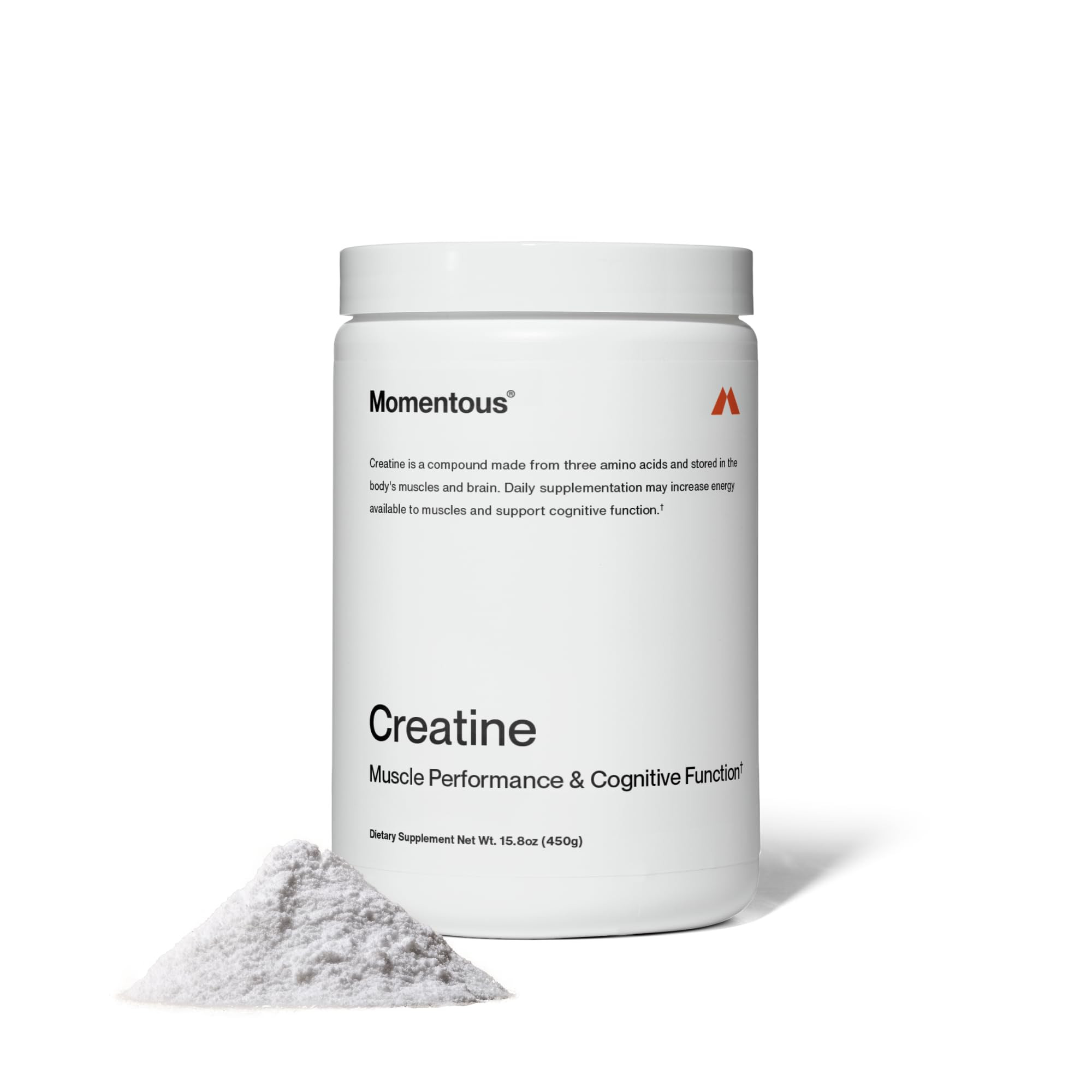 Momentous Creatine Monohydrate Powder - Creapure Creatine Powder Supports Strength, Lean Muscle, ... | Amazon (US)