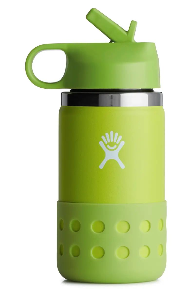 Kids' 12-Ounce Wide Mouth Water Bottle with Straw Lid | Nordstrom