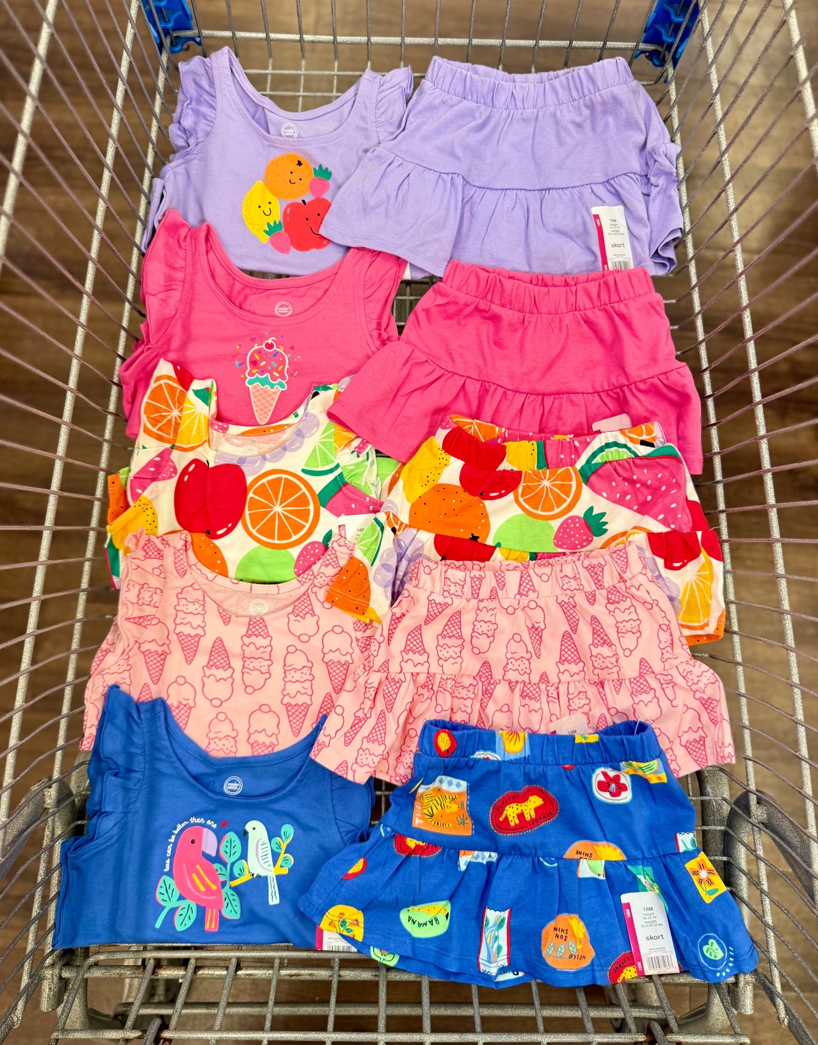 NEW! Toddler girls’ mix and match tees and skorts, mix and match for the Spring/Summer 😍🏝️
-
#walmart #walmartfind #walmartmom #girlfashion #girlstyle #springclothing #kidsfashion #kidstyle #girlmom #toddlergirlfashion #toddlergirlstyle