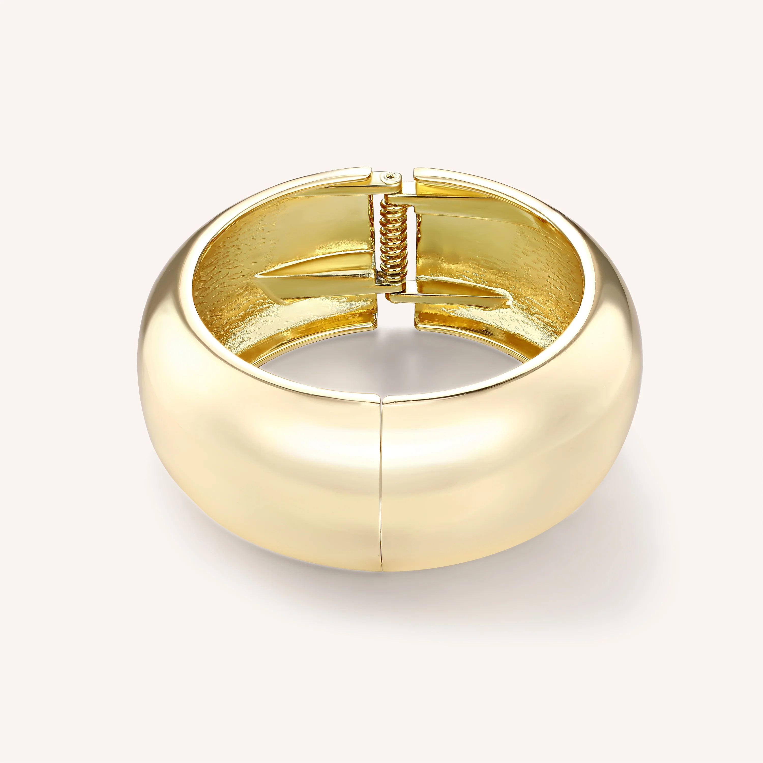 Bold Gold Bangle | Victoria Emerson