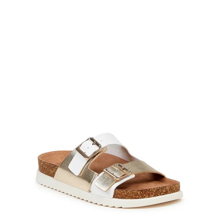 Time and Tru Women's Platform Footbed Sandal | Walmart (US)