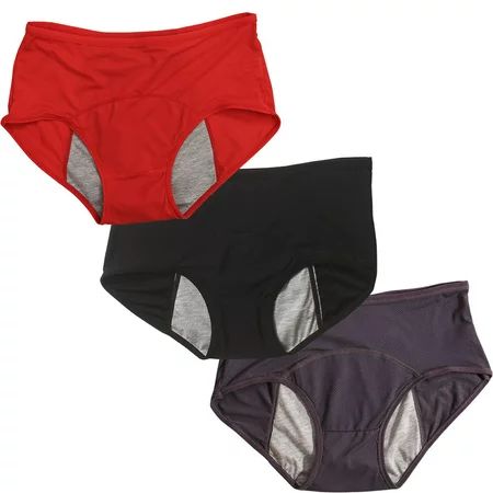 Female Loose Underpanties Women Panties Breathable Cotton Briefs Menstrual Period Leak-Proof Panties | Walmart (US)