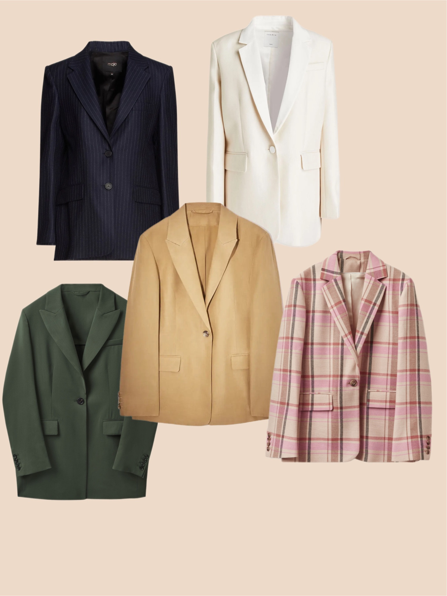 THE JACKET EDIT

JACKET black
Pink
Blue
Beige
White
Green

#LTKSeasonal #LTKstyletip #LTKworkwear