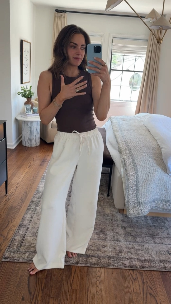 OOTD - about to be two major staples for spring & summer 
(Wearing a small in both)



#LTKootd #LTKgrwm #LTKmomlife