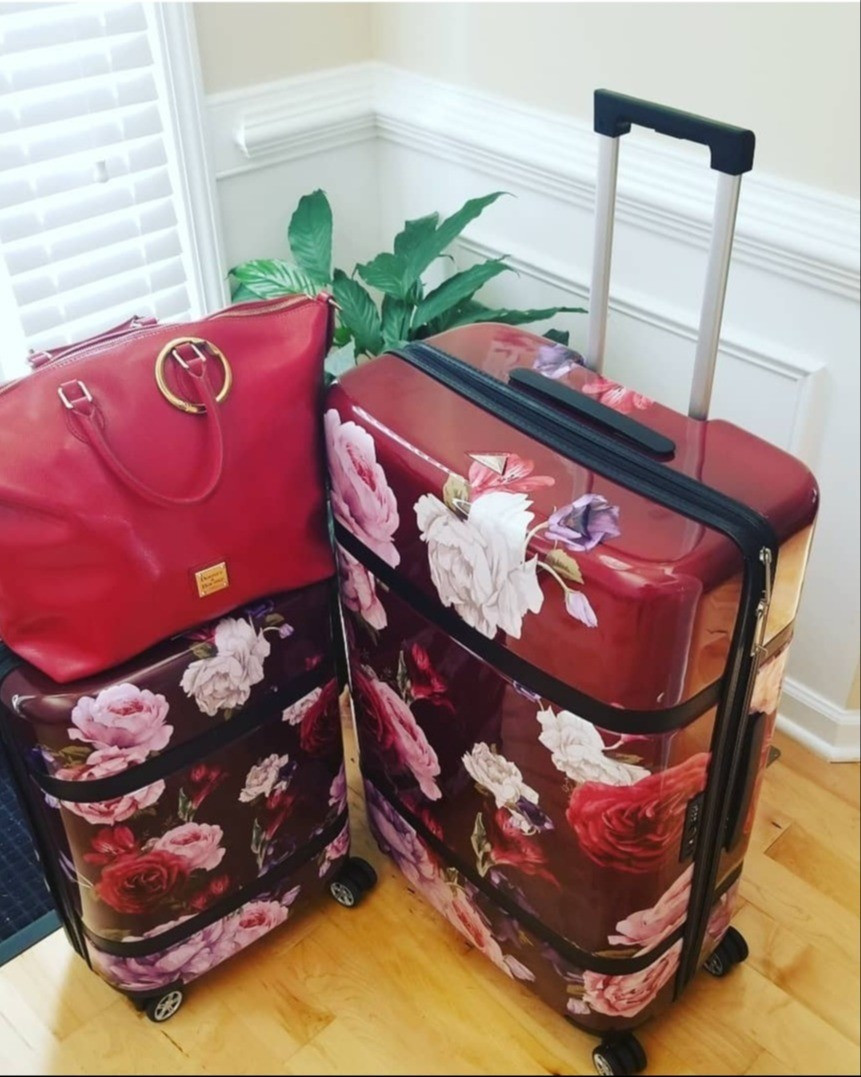 Ready for Spring Break and Summer #Vacay.  #Triforce hard sided luggage never disappoints.  Luggage that stands out in Baggage Claim.  Smooth spinner wheels and adjustable telescopic handle. Feed_Your_Addiction to stylish travel pieces! #Travel #vacation 

#LTKitbag #LTKfamily #LTKtravel