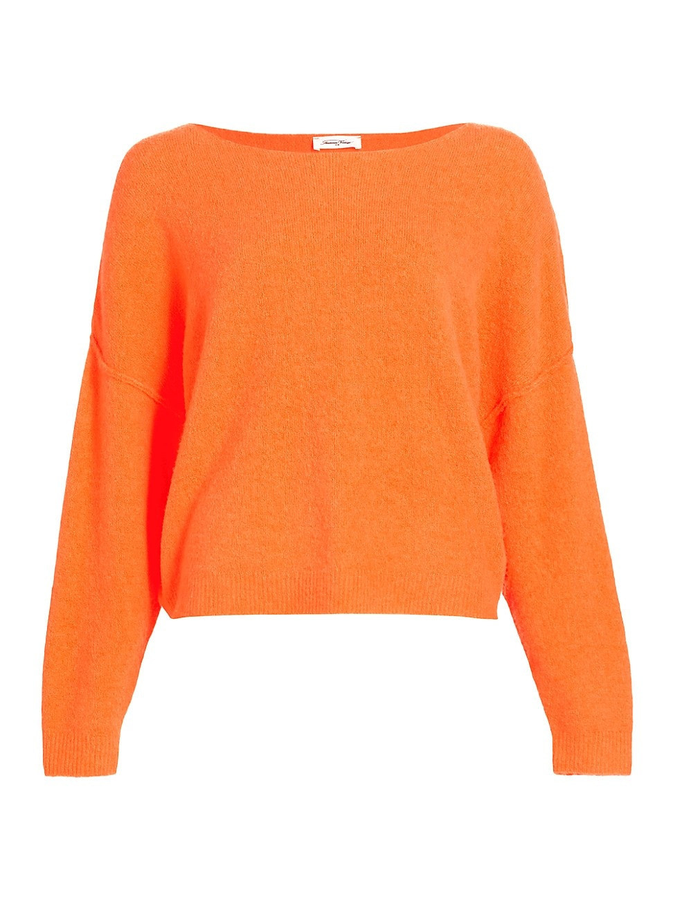 Women's Damsville Boatneck Sweater - Orange Fluo - Size XS | Saks Fifth Avenue