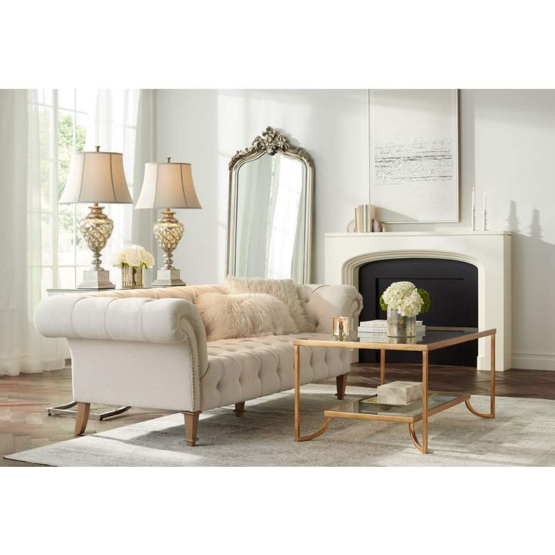 Uttermost Stardust 48" High Framed Canvas Wall Art - #87Y67 | Lamps Plus | Lamps Plus