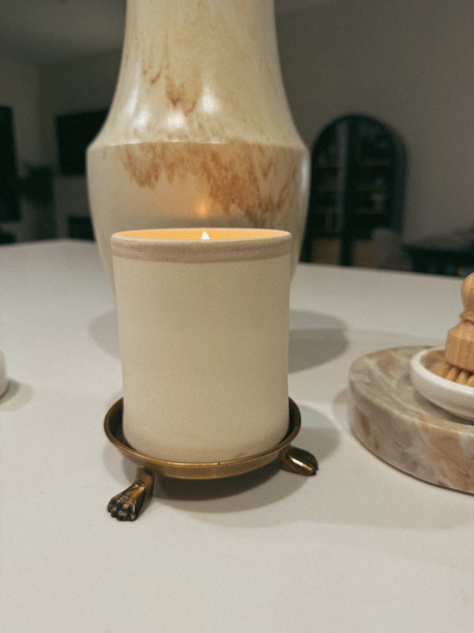 Brass claw foot candle holder, perfect hostess gift under $30

#LTKGiftGuide #LTKHome #LTKHoliday