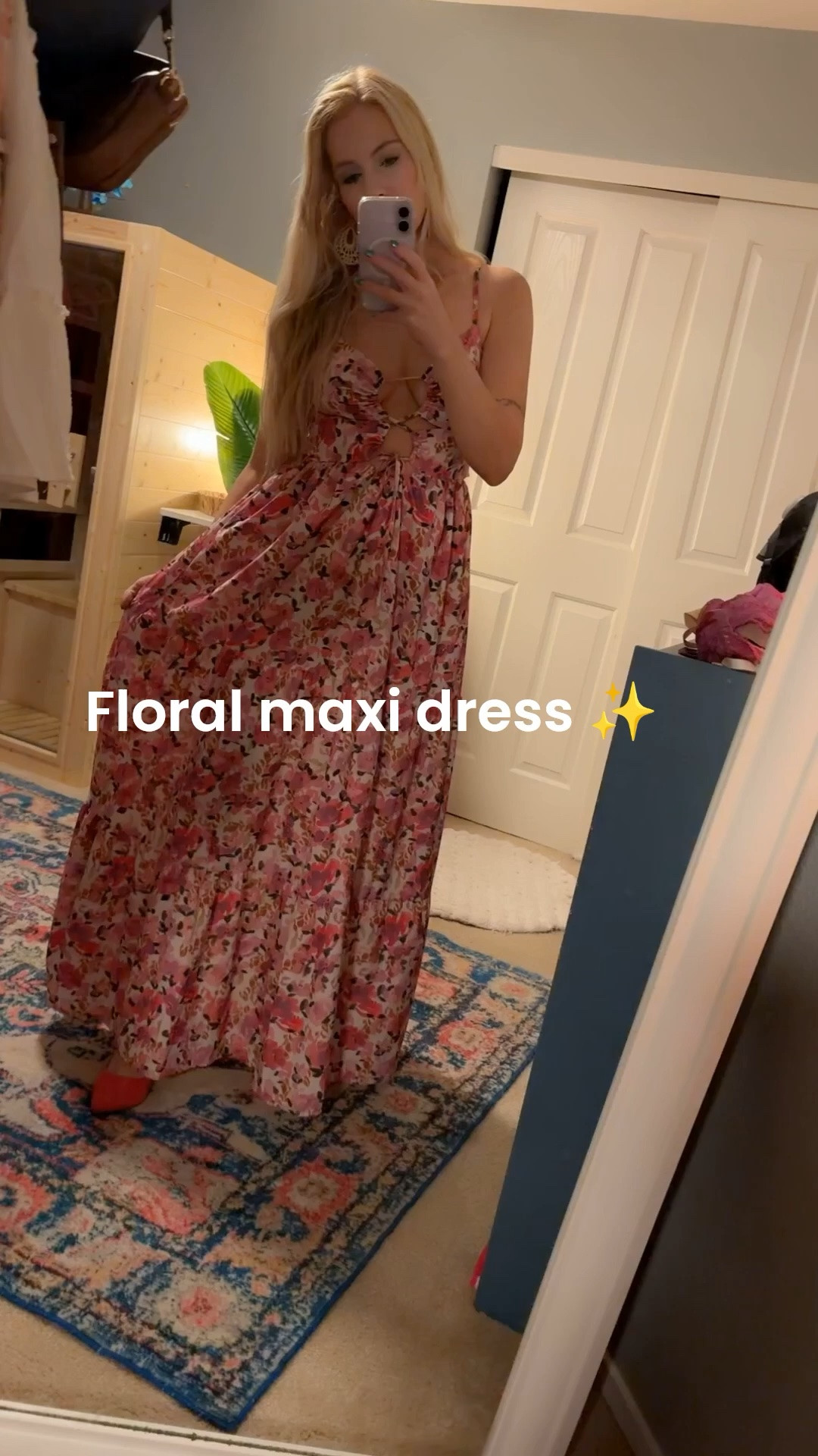 Floral maxi dress from Amazon 💖

#LTKgrwm #LTKootd #LTKPetite