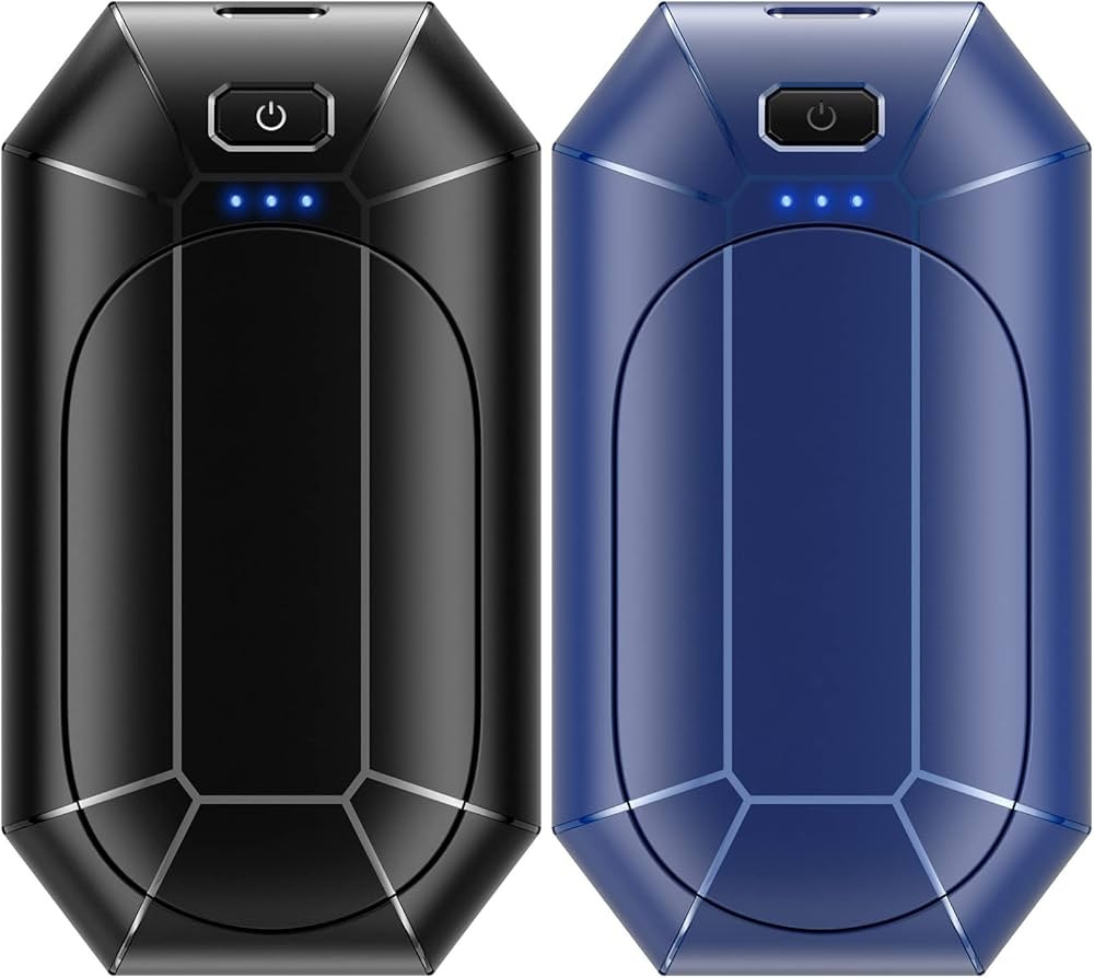 Hand Warmers Rechargeable, Dnaleao 2 Pack 4000mAh Electric Portable Pocket Heater, Heat Therapy G... | Amazon (US)