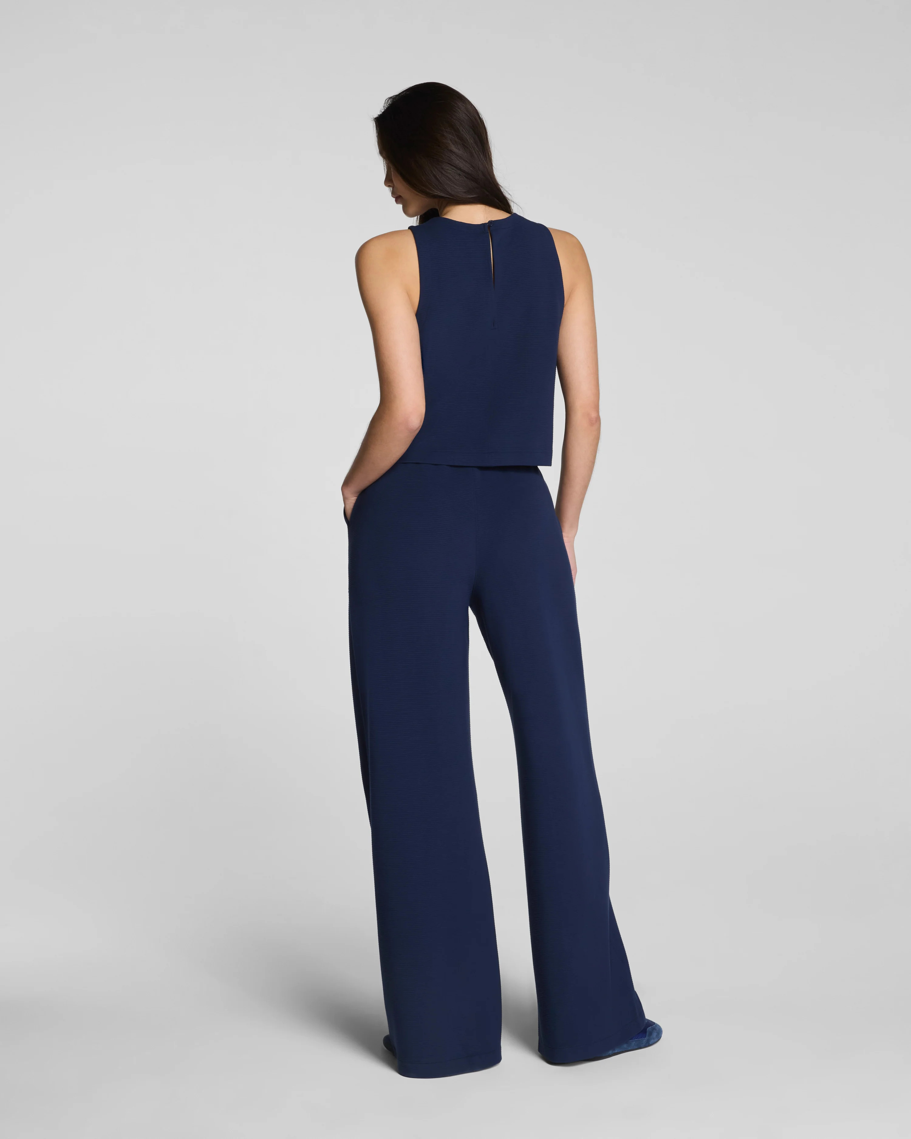 SPANX AirEssentials® French Rib Sleeveless Jumpsuit | Spanx Canada