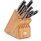 WÜSTHOF Classic Eight Piece Deluxe Bamboo Block Set | 8-Piece German Knife Set | Precision Forged Hi | Amazon (US)
