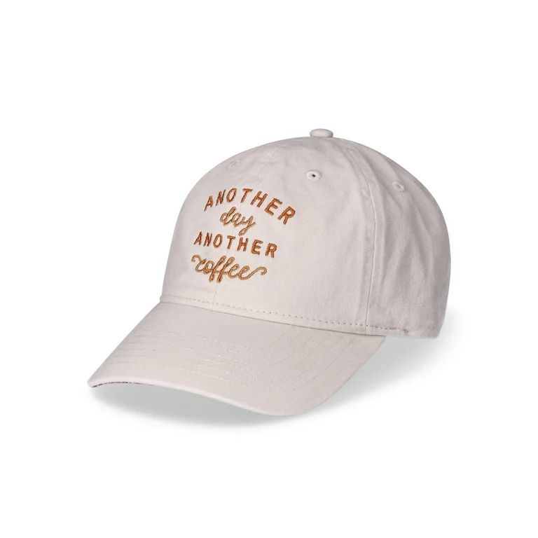 Time and Tru Women's Another Day Another Coffee Baseball Hat | Walmart (US)