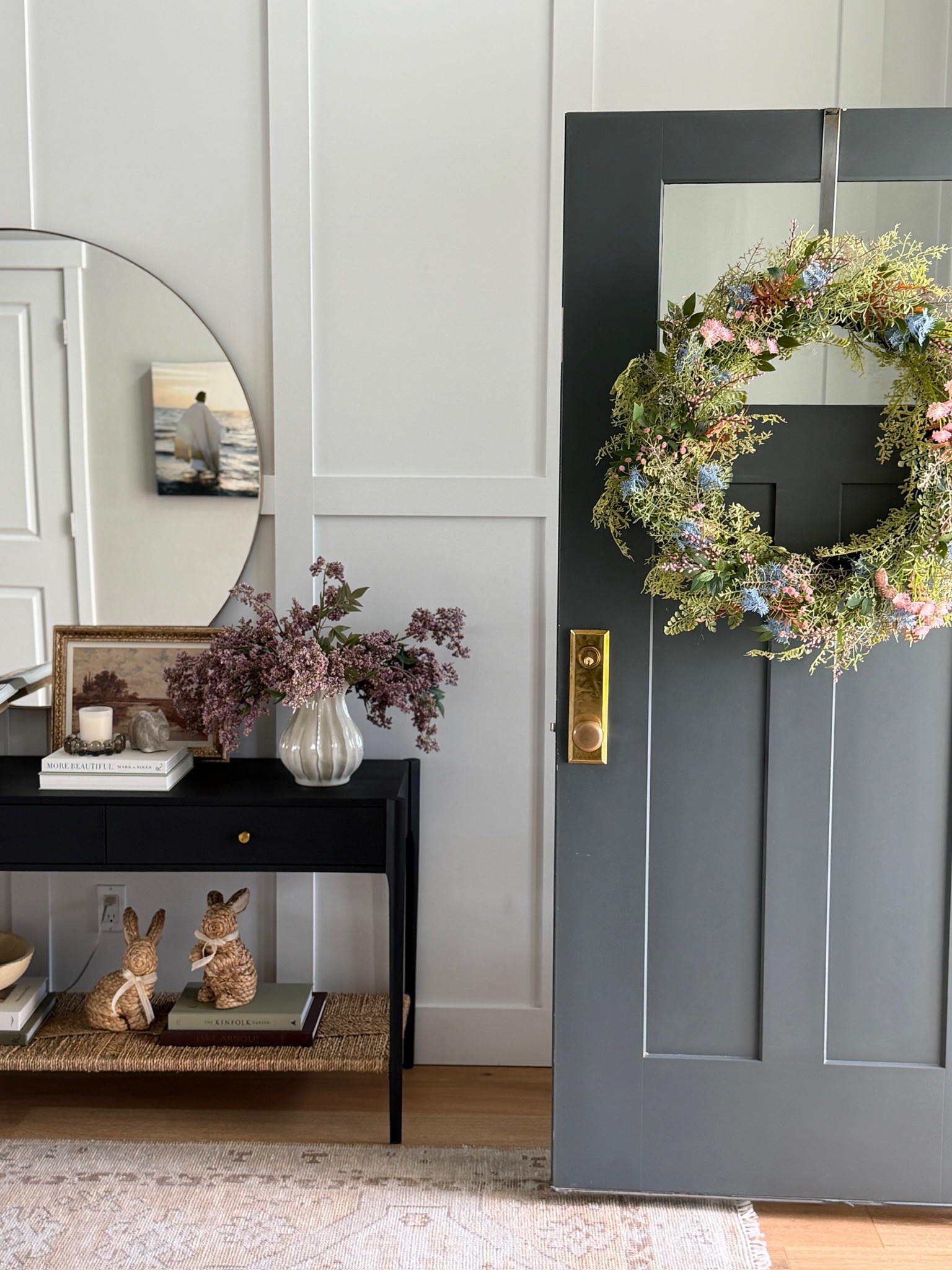 How sweet is this view! If only my door could stay open like this so I can always see this stunning wreath. I’m loving this new addition, and the price is so good for the size too! 

#LTKHome #LTKSaleAlert