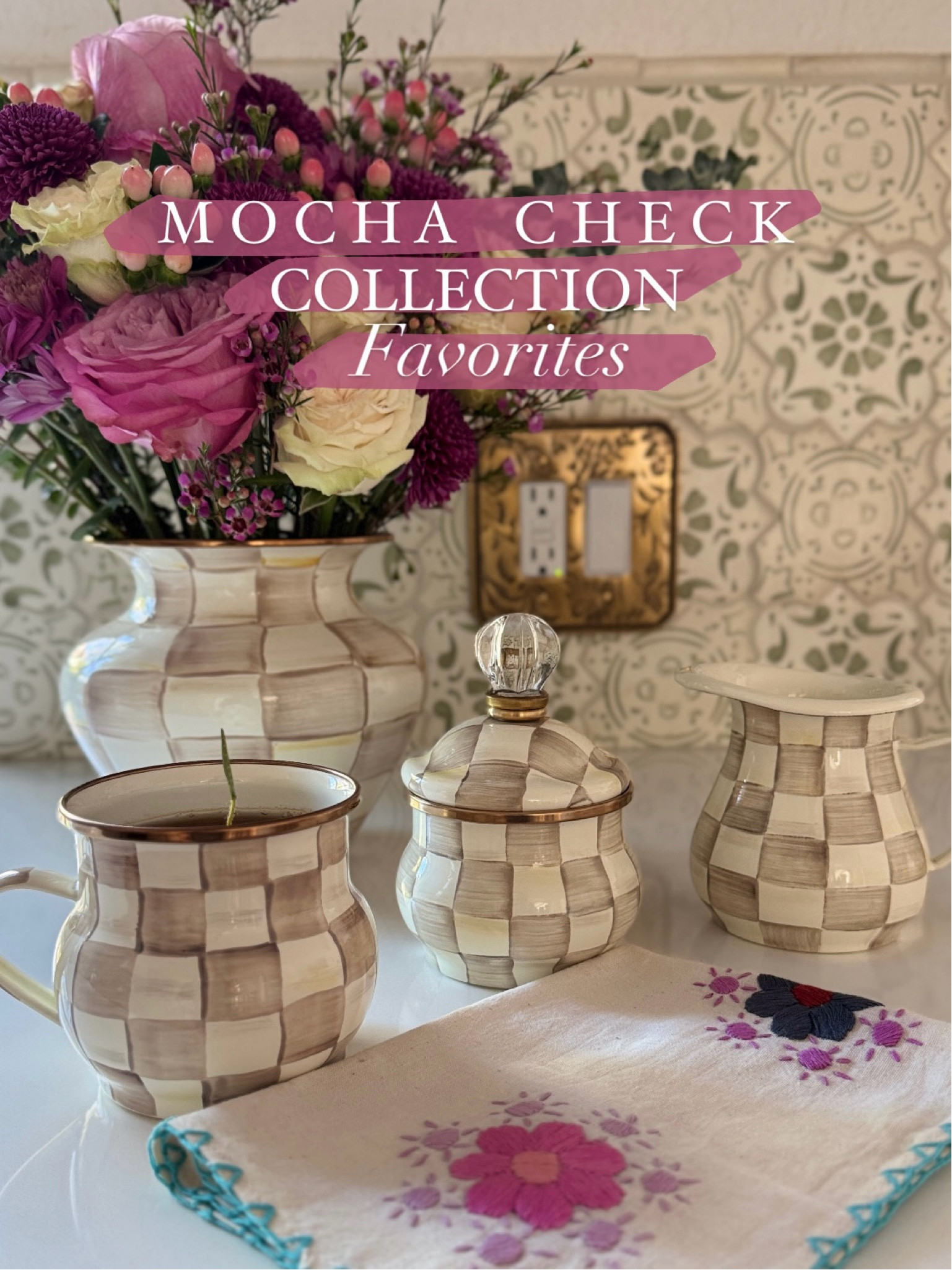 #mcpartner Mocha check collection favorites! 

#LTKHome