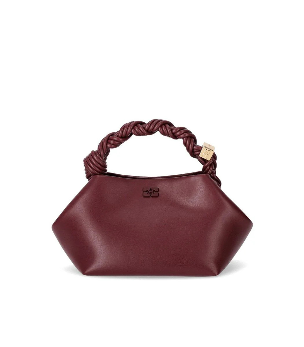 Ganni Bou Burgundy Handbag | Baltini
