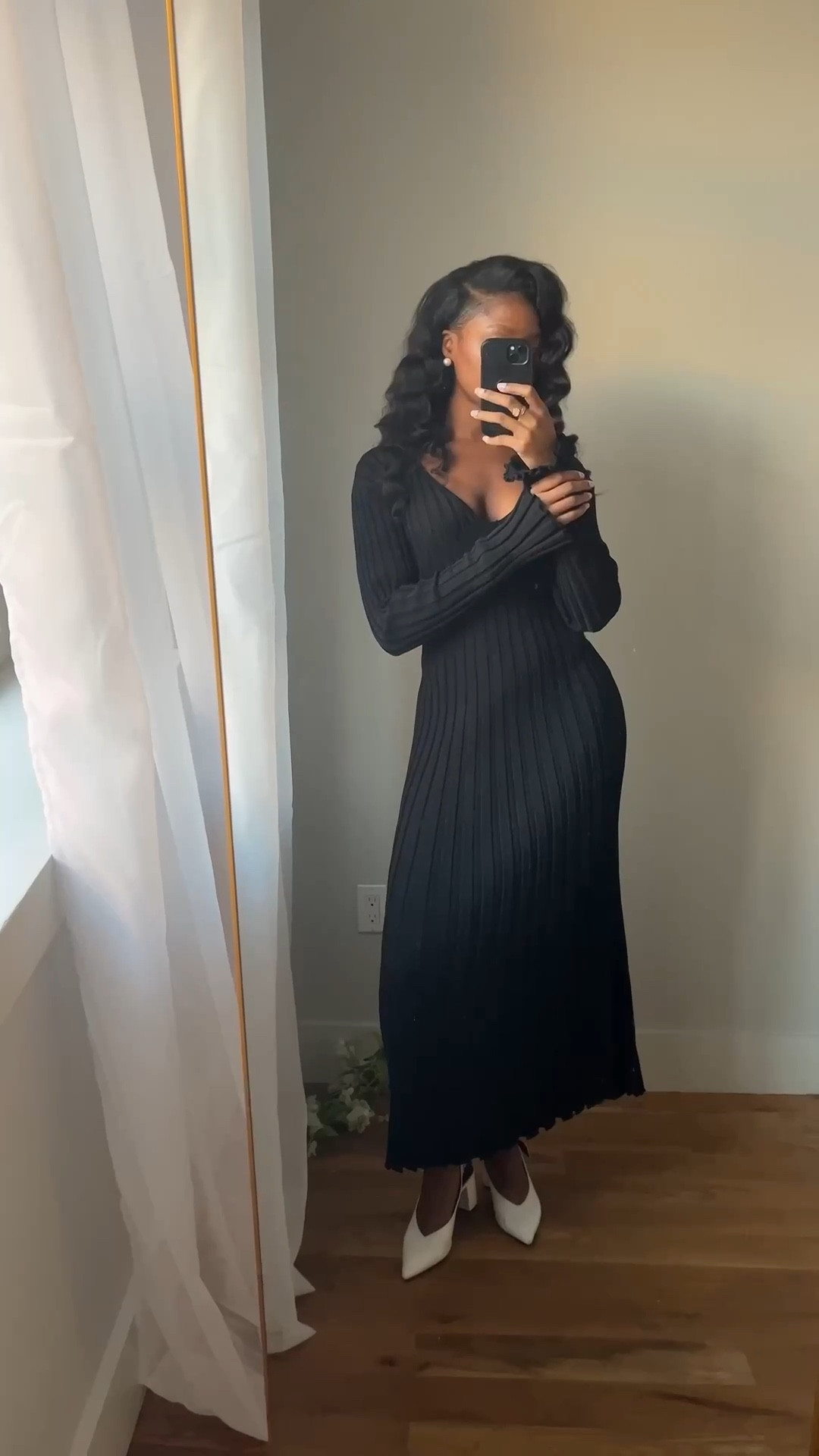 Love this dress🖤

#outfitideasforwomen #outfitcheck
#blackwomenfashion #winterstyle #dissh #falldress #knitdress #bestfitsdaily #aestheticoutfit #blackgirlstyle #igbogirls #womaneur #disshreigndress #blackugccreator #blackgirlswithstyle #doseofstyle DISSH REIGN BLACK SLEEVED KNIT MIDI DRESS #winterdress #maxidress #andsave #ootd #viraldress #fashioninspo #blackfashionbloggers #blackgirlmagic #blackdress #melaninfashion black long sleeve maxi dress #ootdinspo #whatimwearing

#LTKSeasonal #LTKStyleTip #LTKSaleAlert