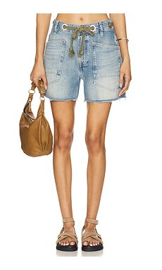 Free People Moxie Shorts in Truest Blue from Revolve.com | Revolve Clothing (Global)
